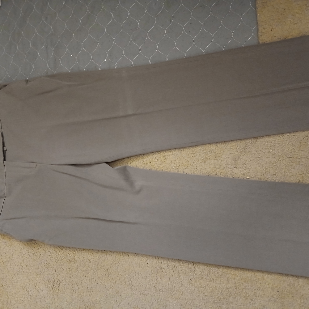 Talbots Gray Straight Leg Pants
